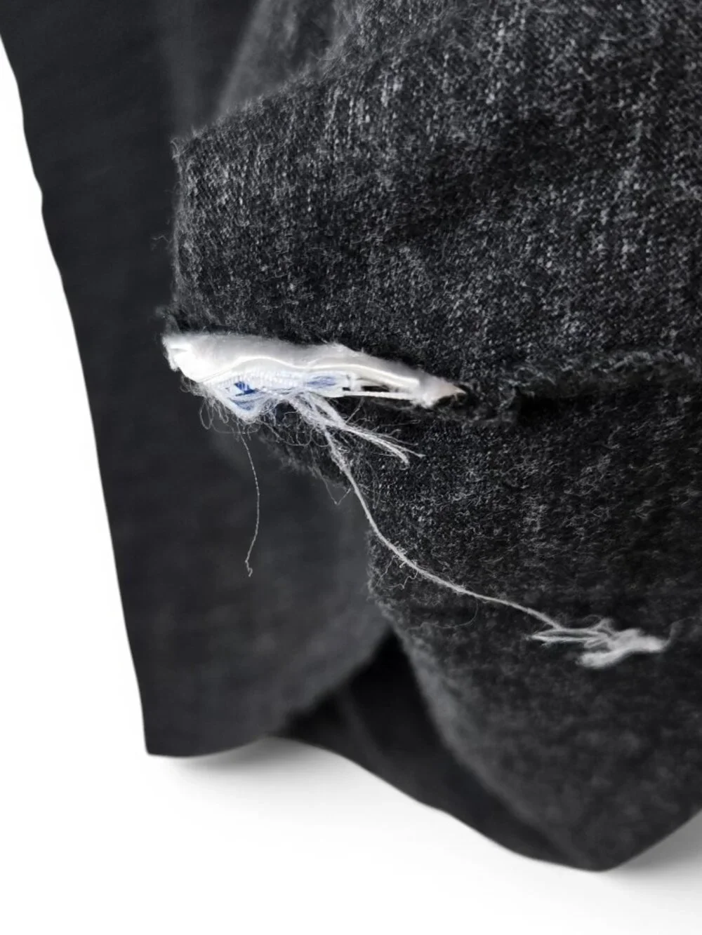 Polo Ralph Lauren V Neck Shirt Mens Heathered Charcoal Everyday White‎ Pony L